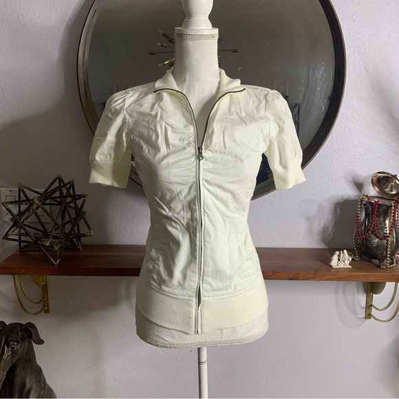 4 piece Pink Grey White Workwear Bundle Blouse, Sweater, Jacket Size Small - Picture 5 of 15